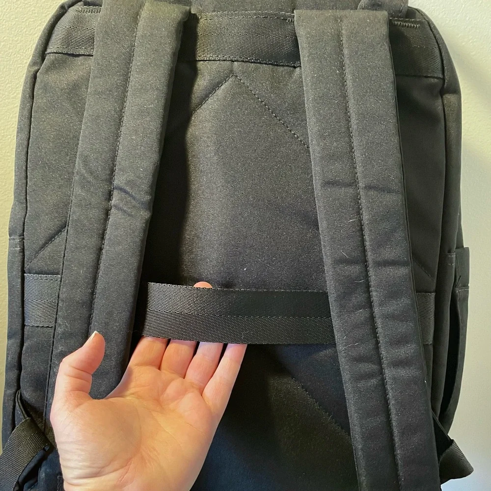Vankean Black Laptop Computer Backpack Men Women USB Many Pockets Travel